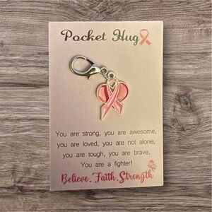 🎀 Pocket Hug Charm 🌸 Inspo Card, Charm, Bag … Gift Ready